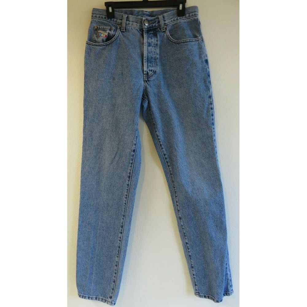 Faconnable Façonnable Nostalgic Dungarees Button-Fly Jeans‎ Size 32x34 Vintage
